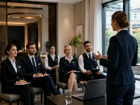 Hotel, Personalschulung